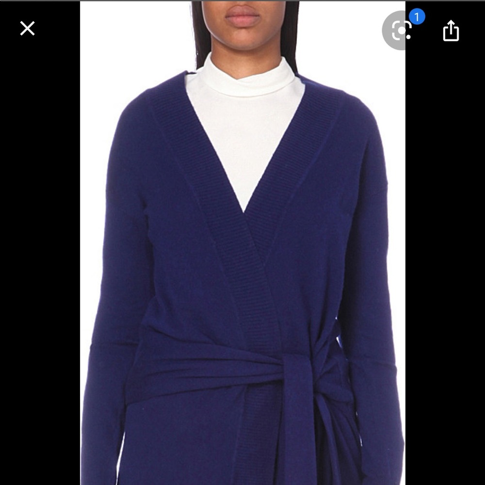 Sandro Open Front with Tie Cardigan New with Tags